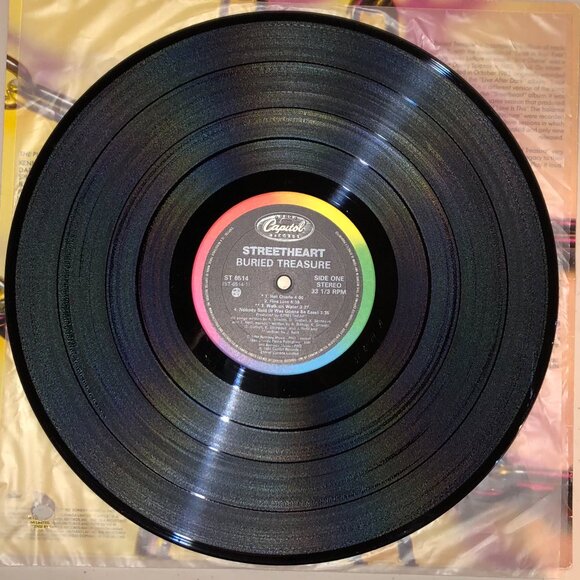 Streetheart Buried Treasure Classic Rock Vinyl Record 1984 - Picture 3 of 4
